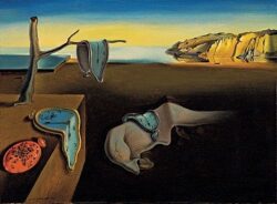 The Persistence of Memory by artist Salvador Dalí