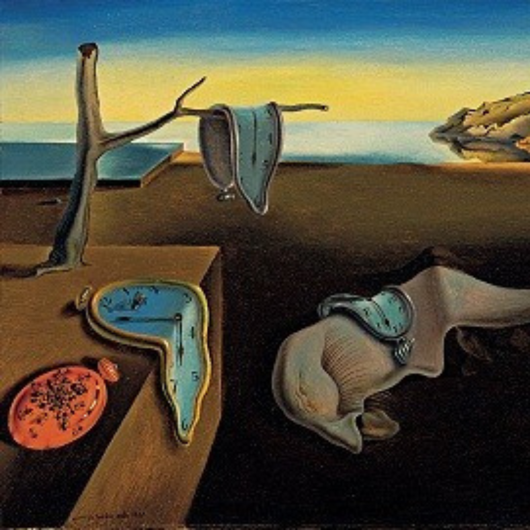 The Persistence of Memory by artist Salvador Dalí