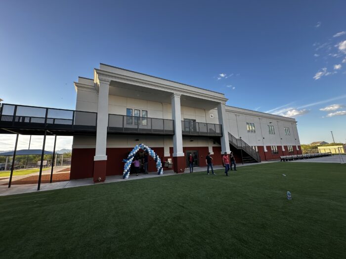 Exterior of New Addition