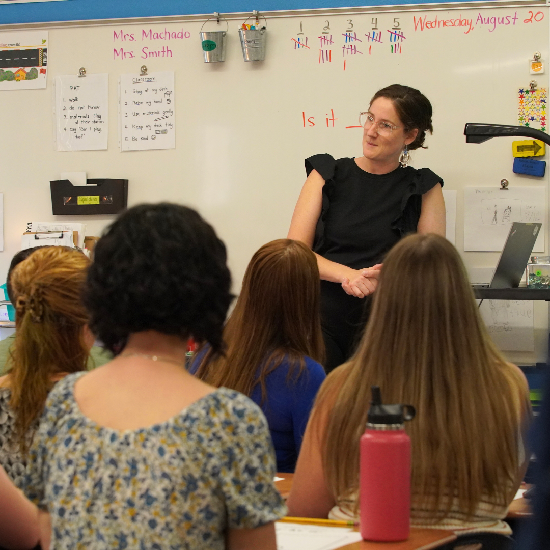 Parents at K-2 Curriculum Night