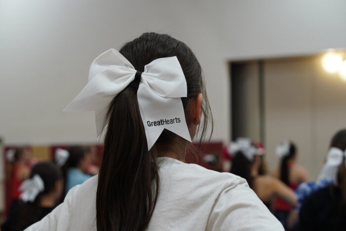 Girl with Great Hearts Bow