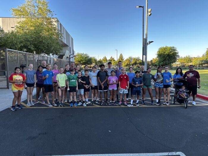Group photo at Root Beer Mile