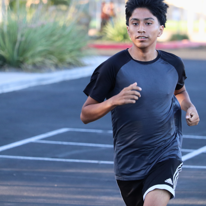 Runner at Root Beer Mile