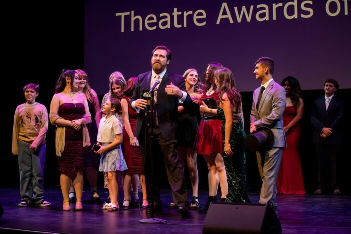 Aaron Blanco receiving an ariZoni