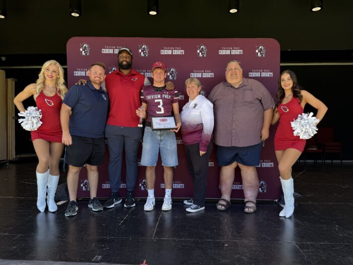 Trivium Prep Player with family