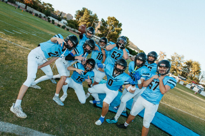 Veritas Football Players