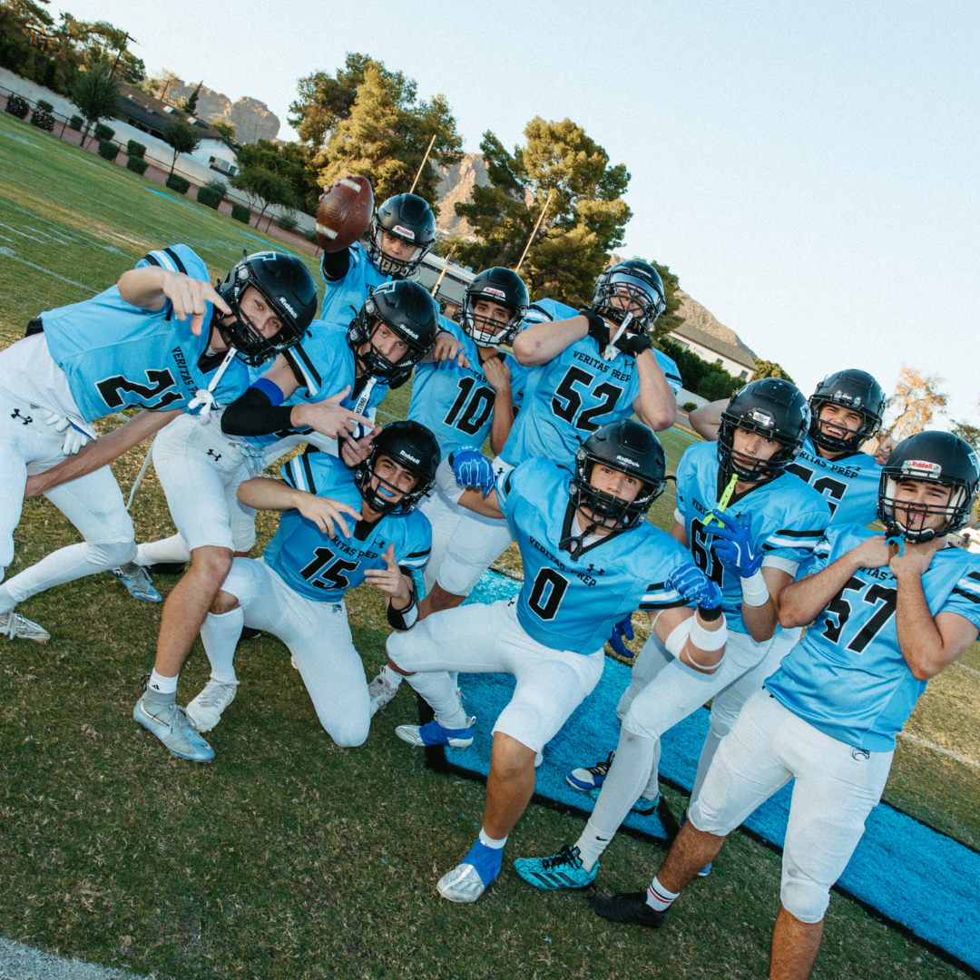 Veritas Football Players