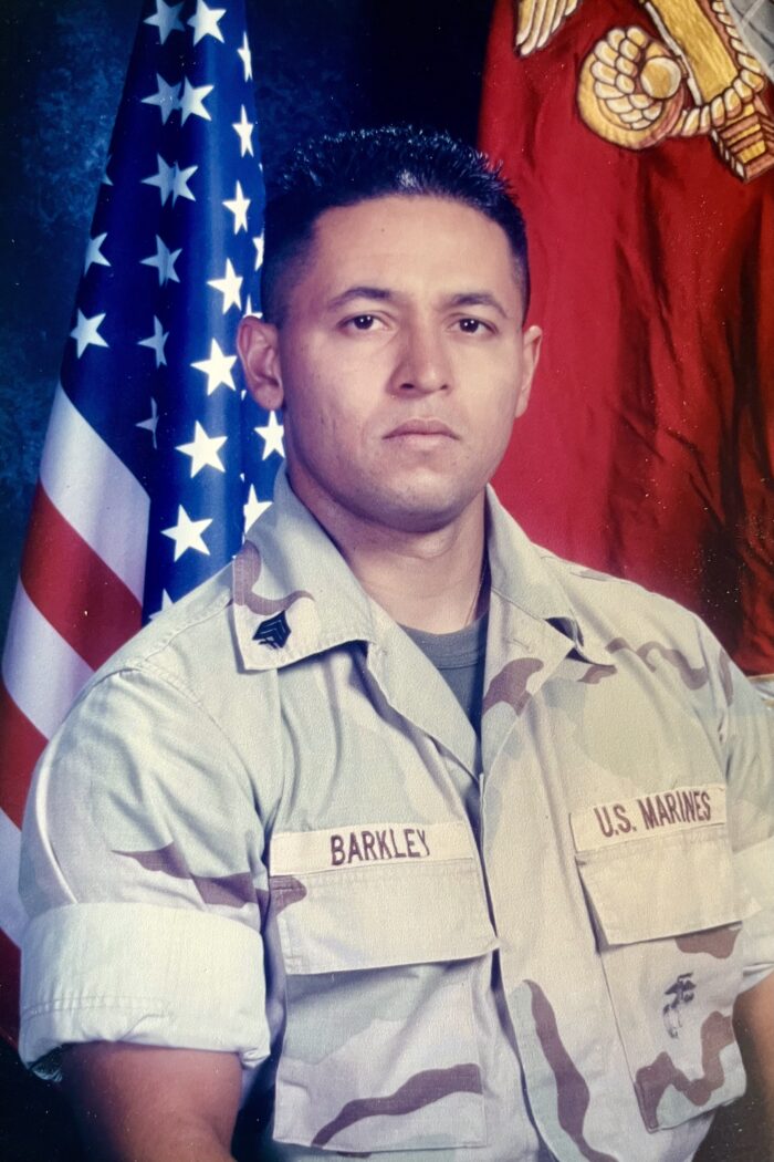 Daniel Barkley in uniform