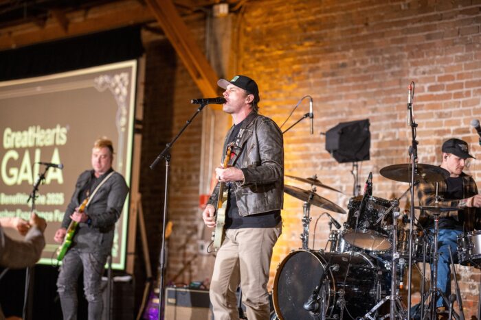 Matt Sell performing at the Gala