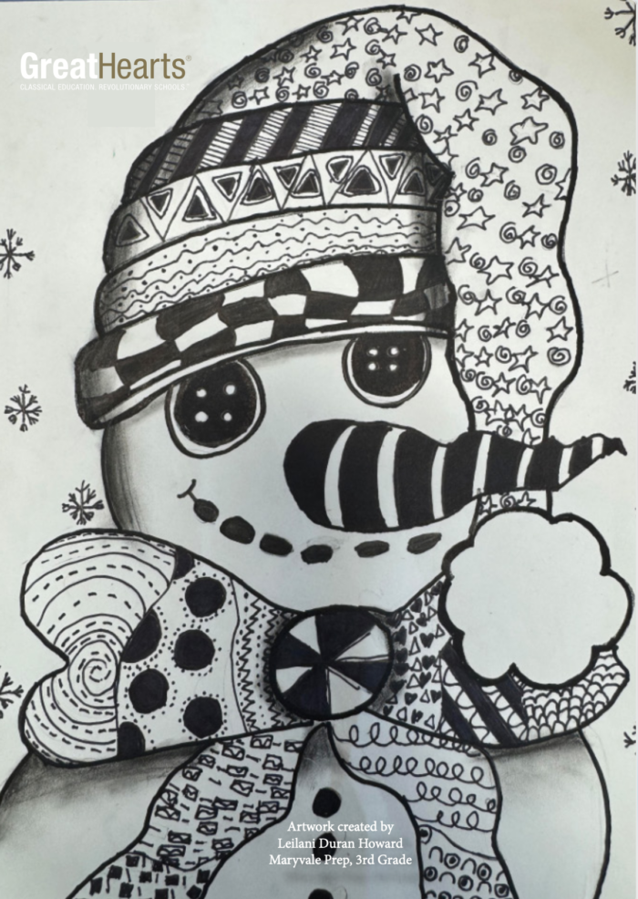 2025 Great Hearts Christmas Card Cover