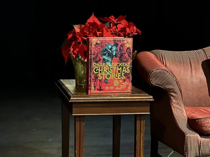 A copy of Charles Dicken's Christmas Stories