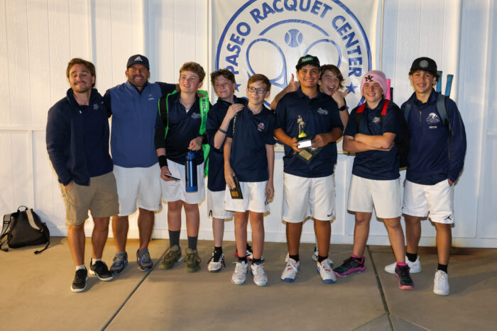 Anthem Prep Middle School Boys Tennis Champions