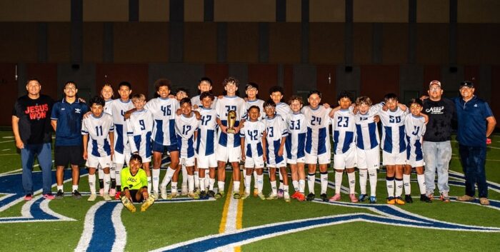 Roosevelt Prep Middle School Boys Soccer Champions