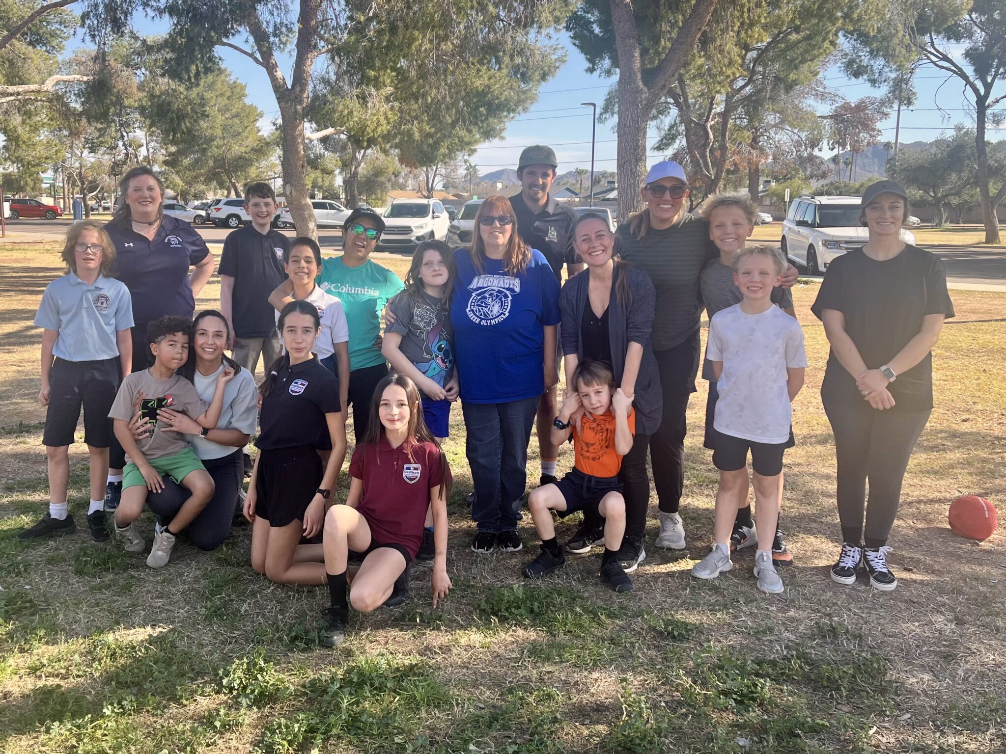 Spring Inservice Kickball with Kids : Great Hearts America