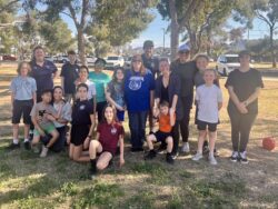 Spring Inservice Kickball with Kids