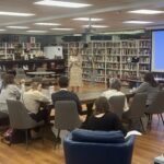 Spring Inservice session in library