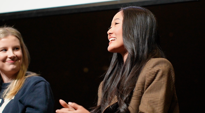 Student on Alumni Panel