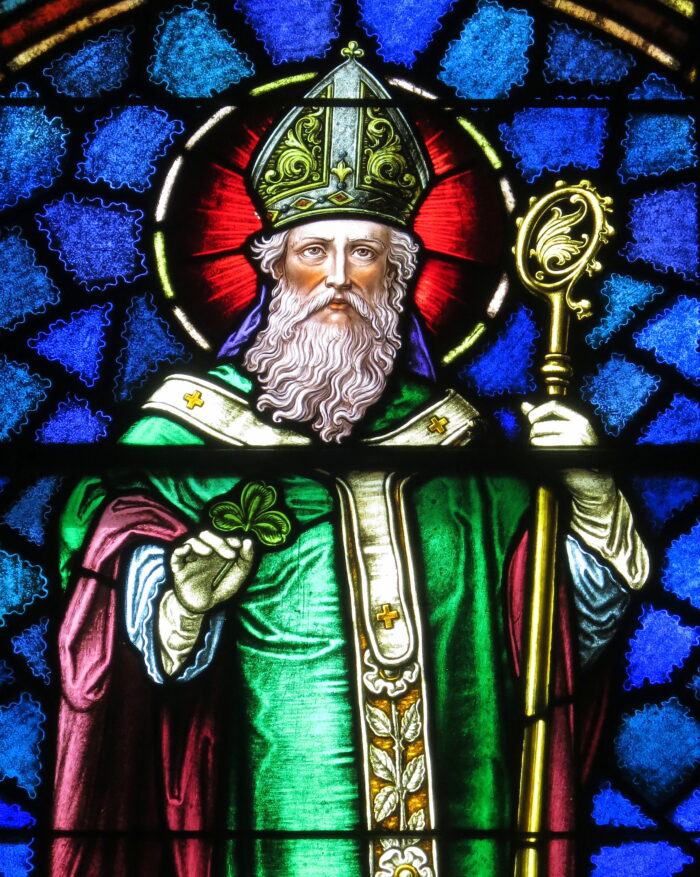 Stained Glass of Saint Patrick