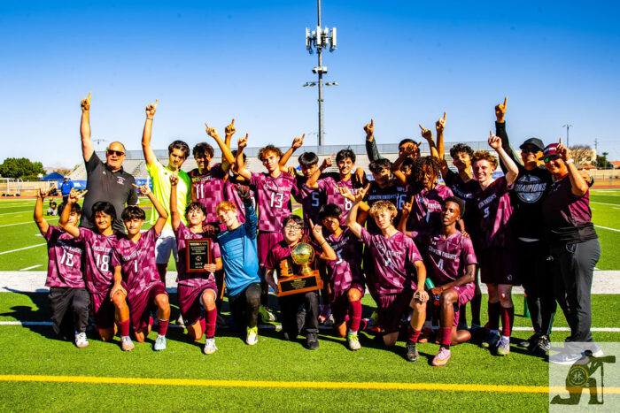 Trivium Prep soccer team photo