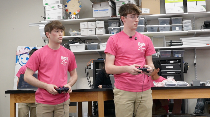 Glendale Prep Robotics Team members