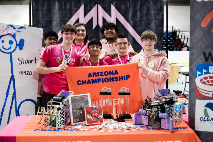 Glendale Prep Robotics team