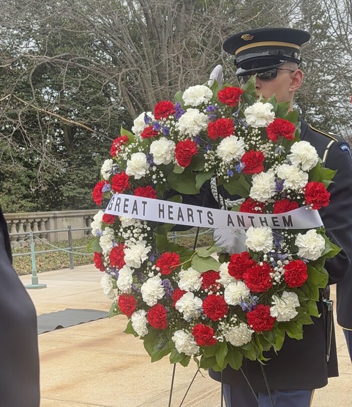Great Hearts Anthem Wreath
