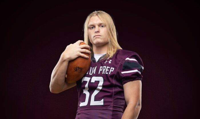Trivium Prep football player
