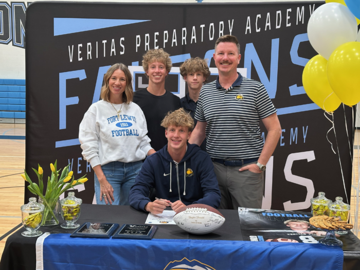 Arnold Family at signing