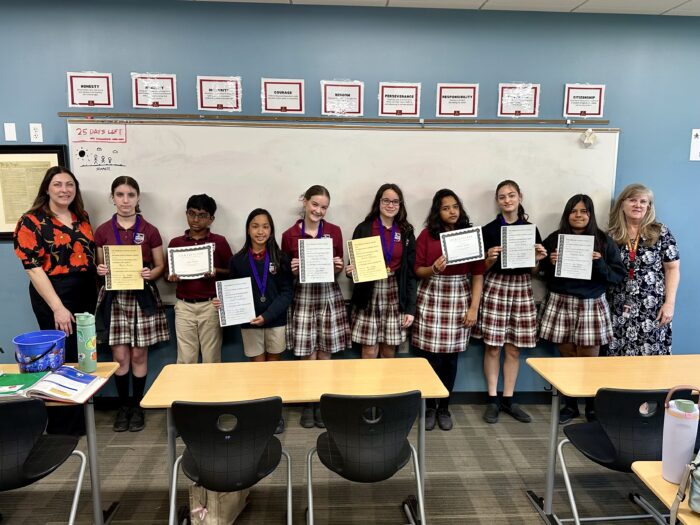 North Phoenix Prep students who took National Latin Exam