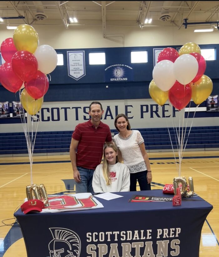 Athlete signing at Scottsdale Prep