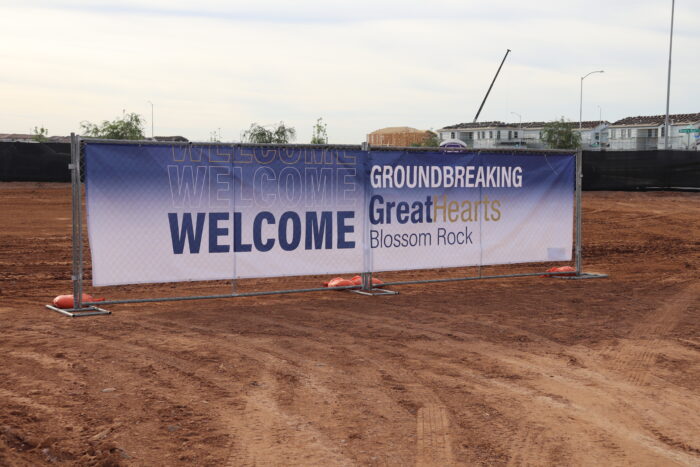Groundbreaking Sign
