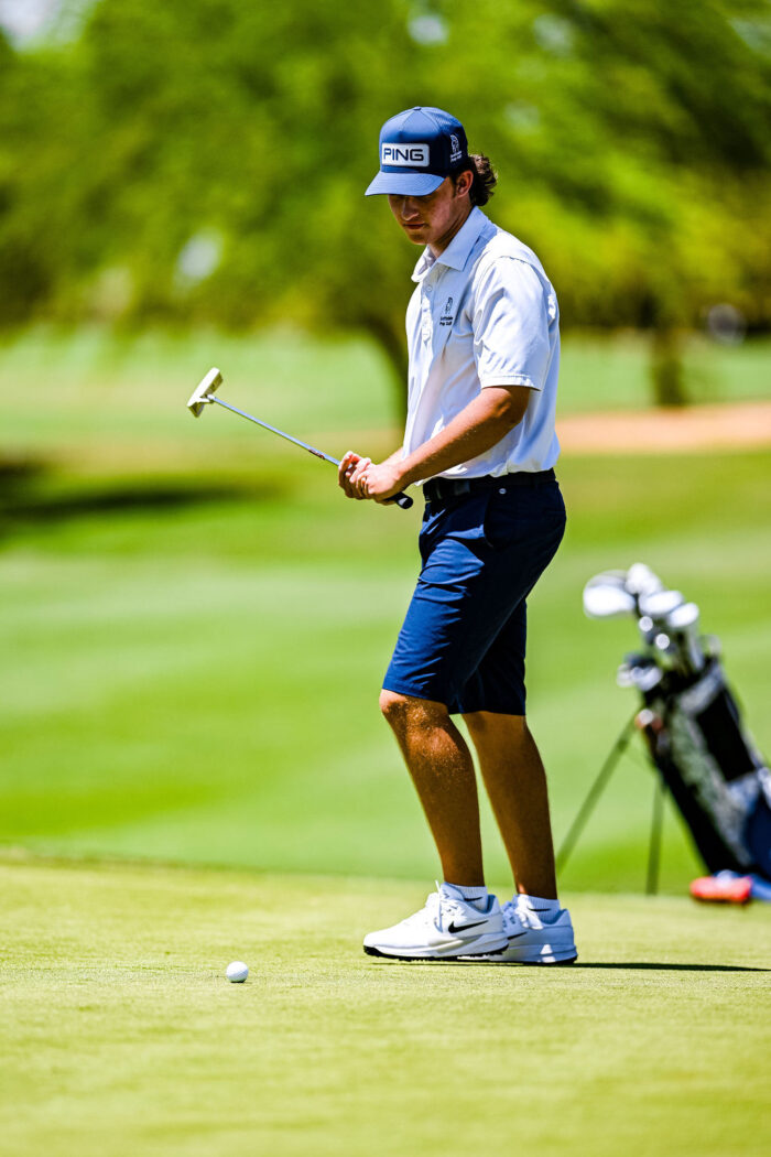 Student Golfer at GH Tournament
