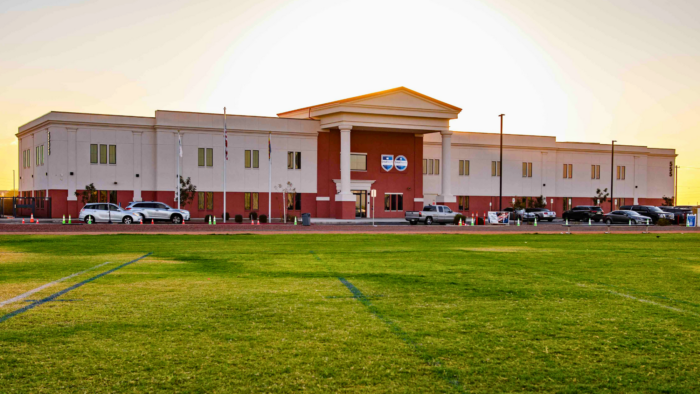 Exterior of Great Hearts Roosevelt