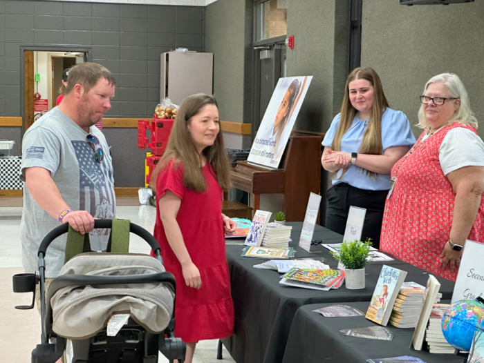 Familiy at Lake Charles event