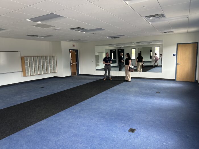 New Lincoln Prep weight room