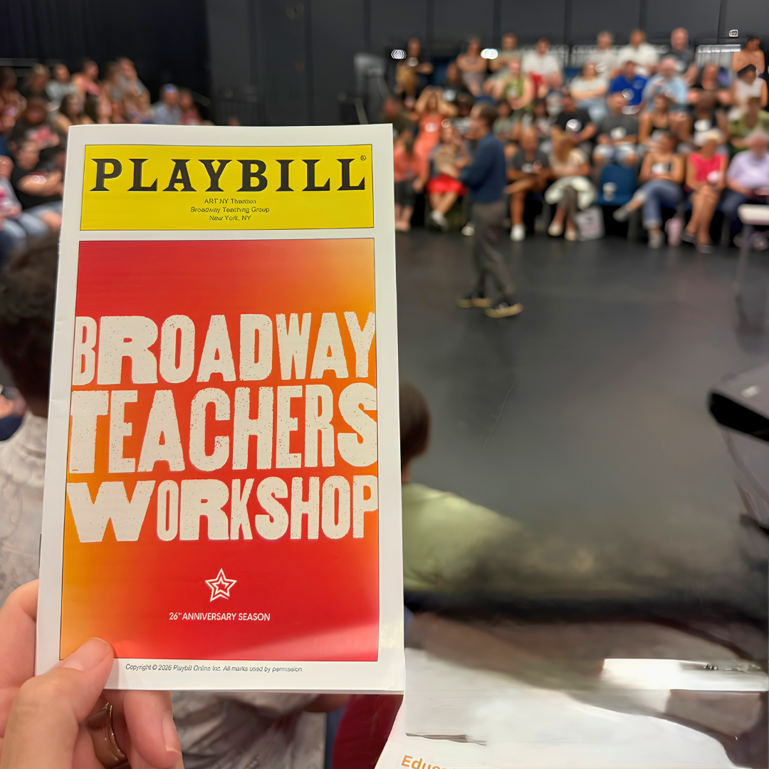 Broadway Teachers Workshop playbill