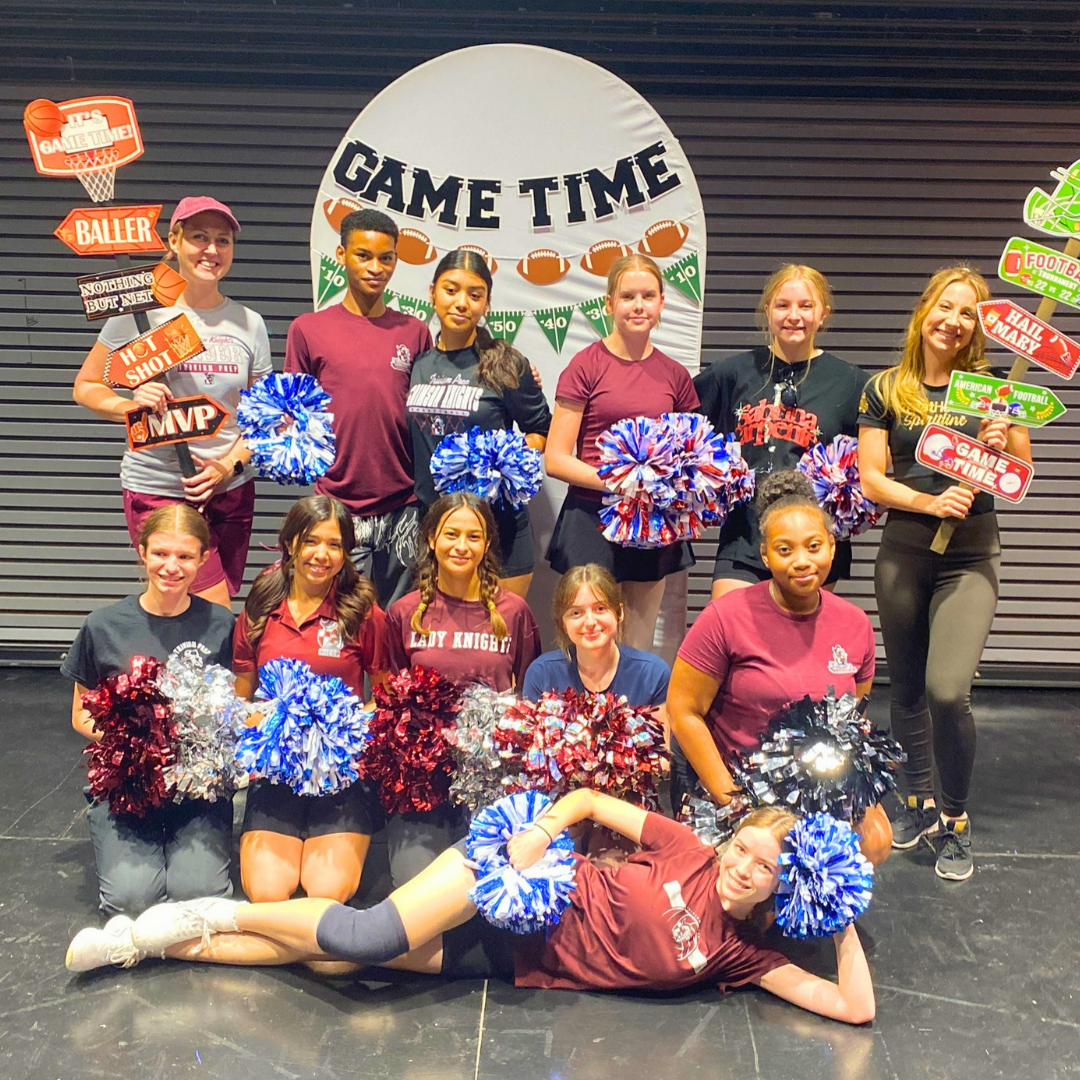 cheer clinic group photo