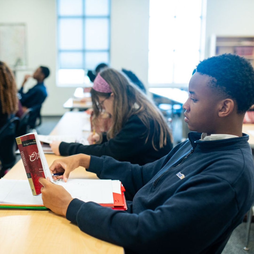 High school students at Great Hearts Harveston