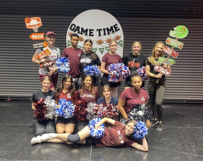 cheer clinic group photo
