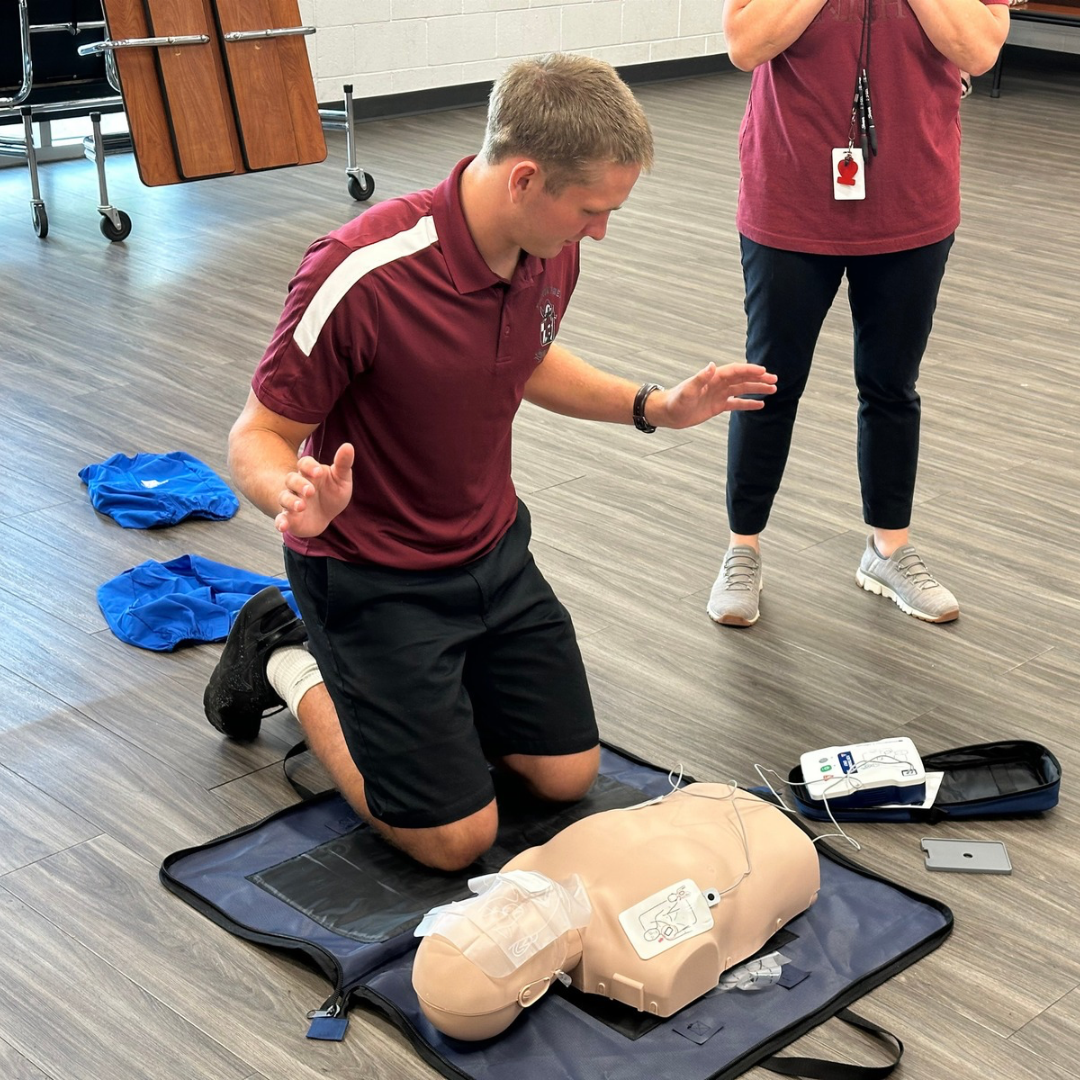 Student in CPR Training