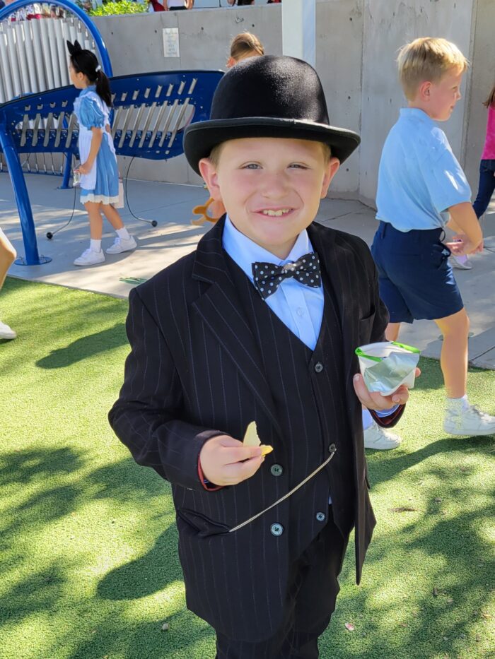 boy dressed like Watson